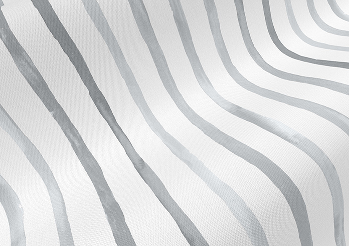 Vintage Stripe, Mixed Grey - Twist&Fit Roman Blind - Image 4